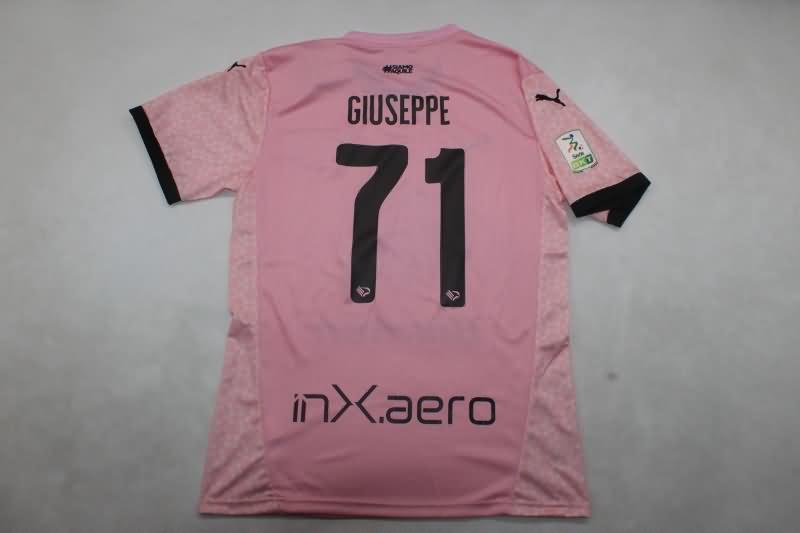 Palermo Soccer Jersey Home Replica 24/25