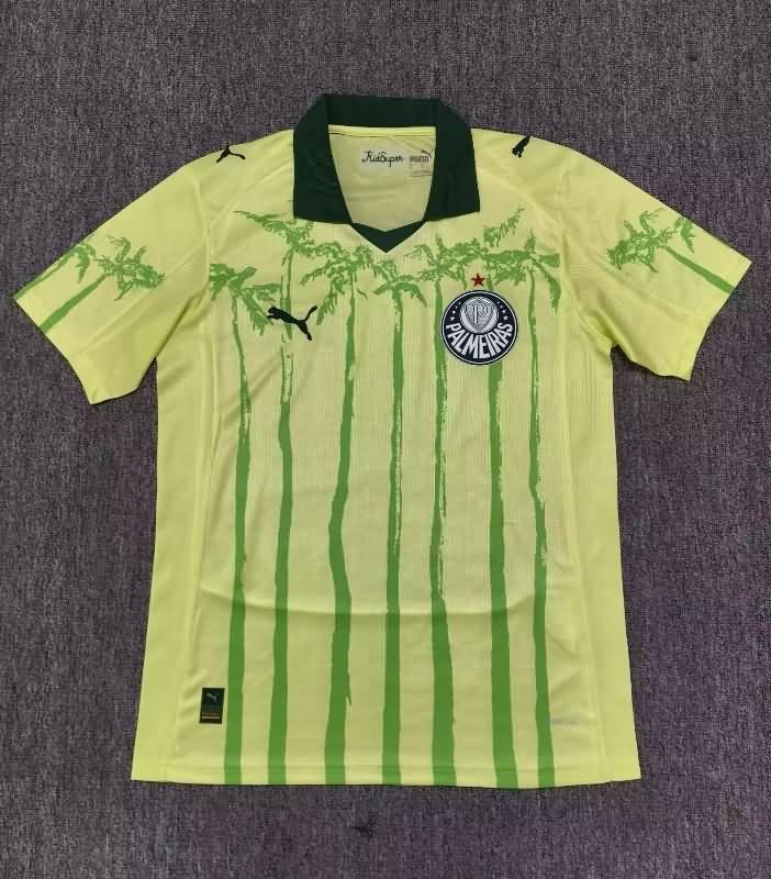 Palmeiras Soccer Jersey Away Yellow Replica 2025