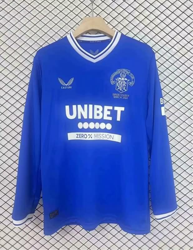 Rangers Soccer Jersey Anniversary Long Sleeve Replica 125th