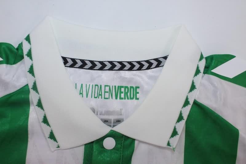 Real Betis Soccer Jersey Home Long Sleeve Replica 24/25