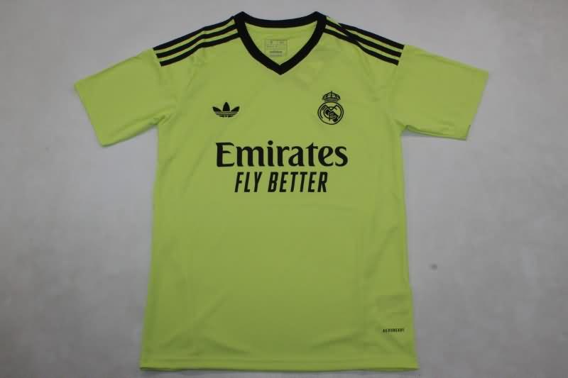 Real Madrid Soccer Jersey Goalkeeper Yellow Replica 24/25