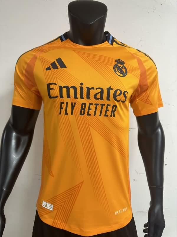 Real Madrid Soccer Jersey Orange (Player) 24/25