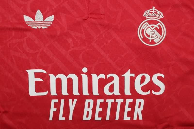 Real Madrid Soccer Jersey Red Replica 24/25