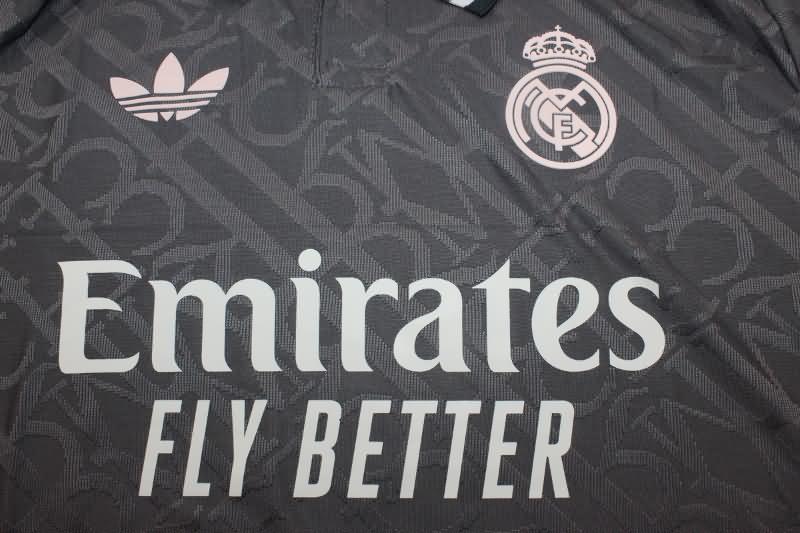 Real Madrid Soccer Jersey Third Long Sleeve (Player) 24/25