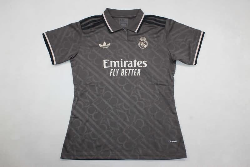 Real Madrid Soccer Jersey Third Women Replica 24/25