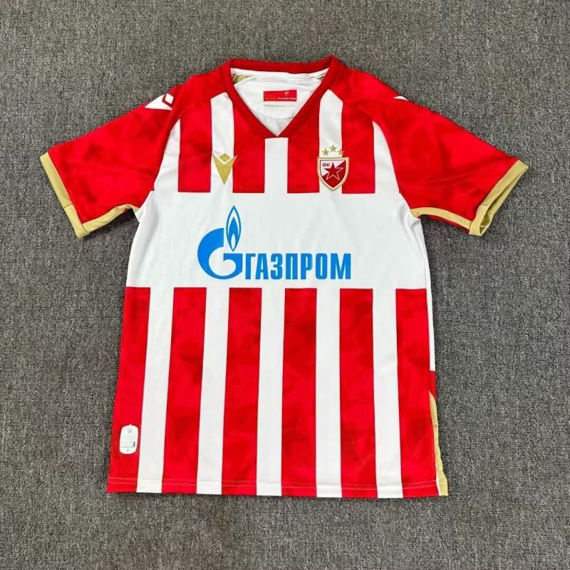 Red Star Belgrade Soccer Jersey Home Replica 24/25