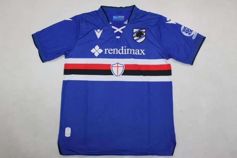 Sampdoria Soccer Jersey Home Replica 24/25