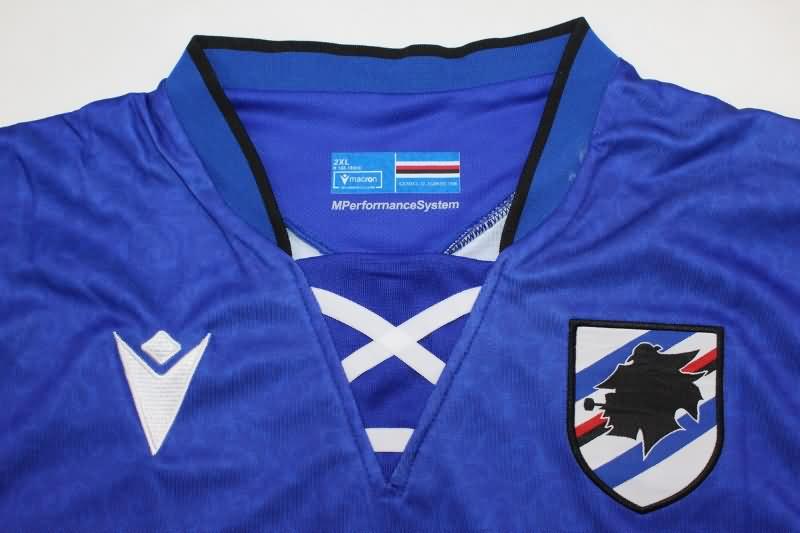 Sampdoria Soccer Jersey Home Replica 24/25