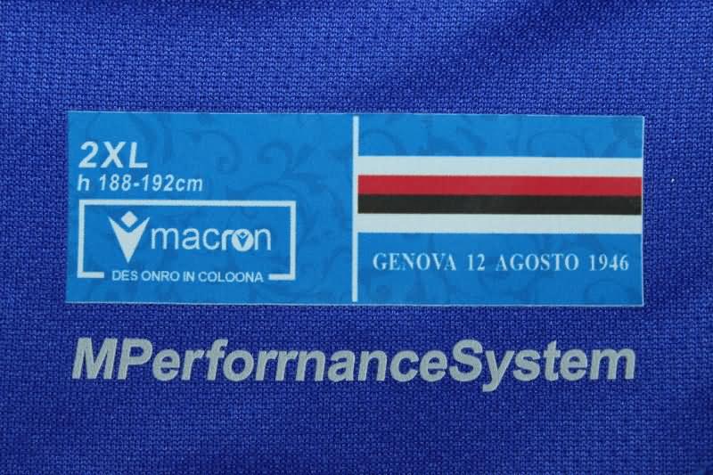 Sampdoria Soccer Jersey Home Replica 24/25