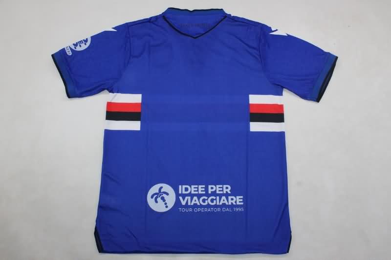 Sampdoria Soccer Jersey Home Replica 24/25