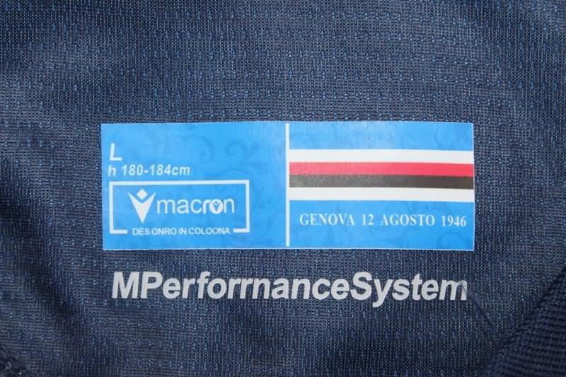 Sampdoria Soccer Jersey Third Replica 24/25