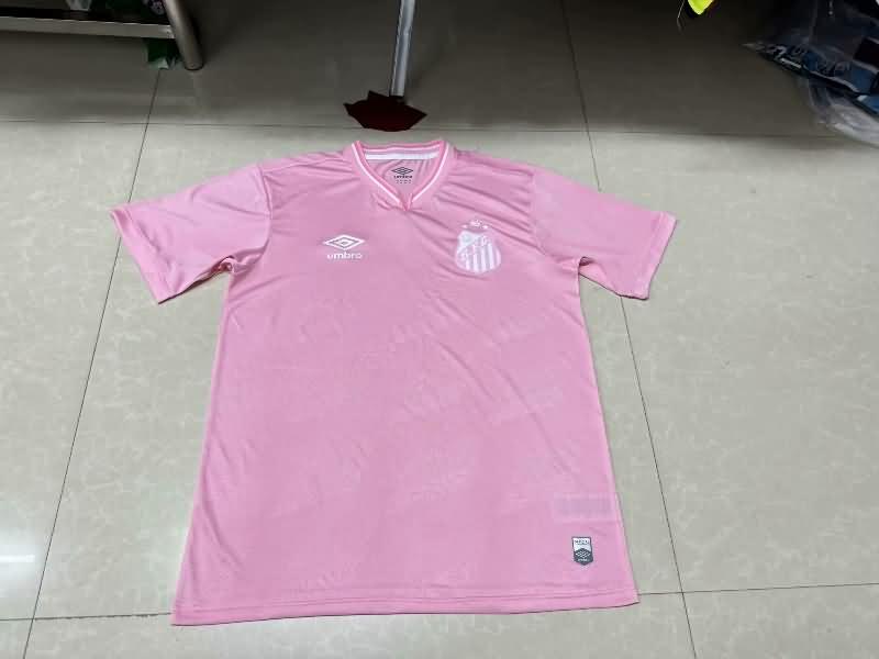 Santos Soccer Jersey Pink Replica 2024