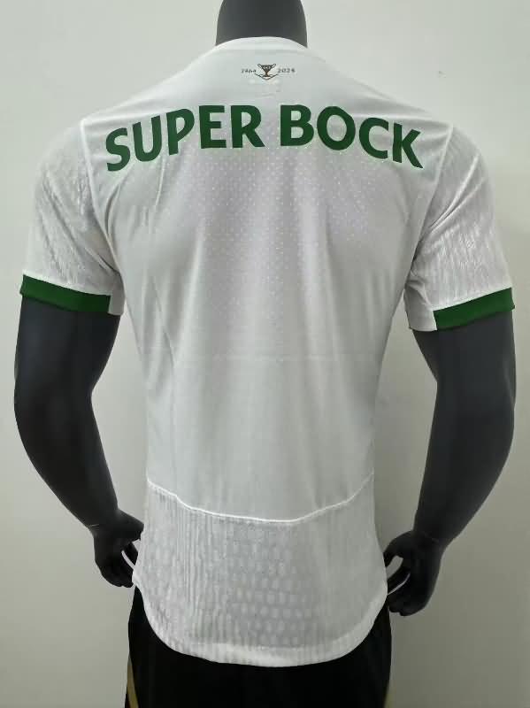 Sporting Lisbon Soccer Jersey Away (Player) 24/25