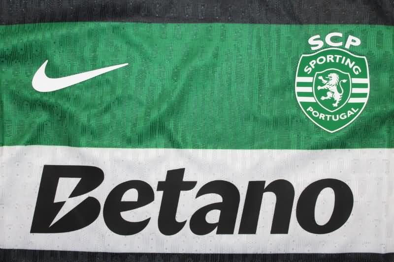 Sporting Lisbon Soccer Jersey Home (Player) 24/25