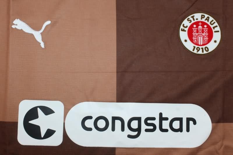 St Pauli Soccer Jersey Home Replica 24/25