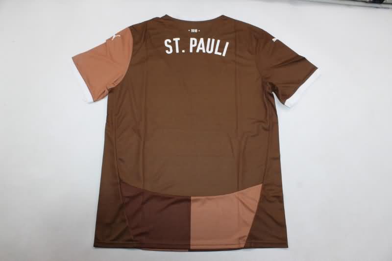 St Pauli Soccer Jersey Home Replica 24/25