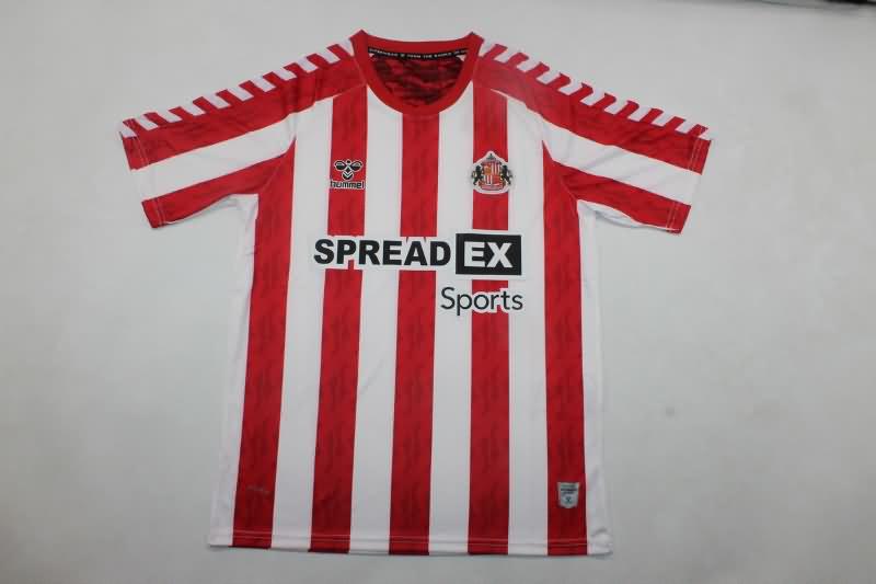 Sunderland Soccer Jersey Home Replica 24/25