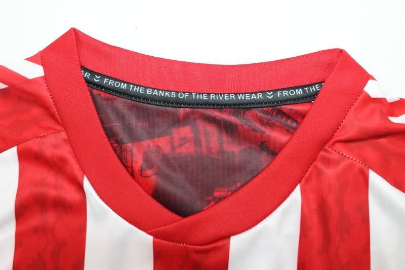 Sunderland Soccer Jersey Home Long Sleeve Replica 24/25