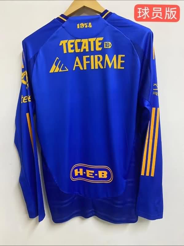 Tigres UANL Soccer Jersey Away Long Sleeve (Player) 24/25