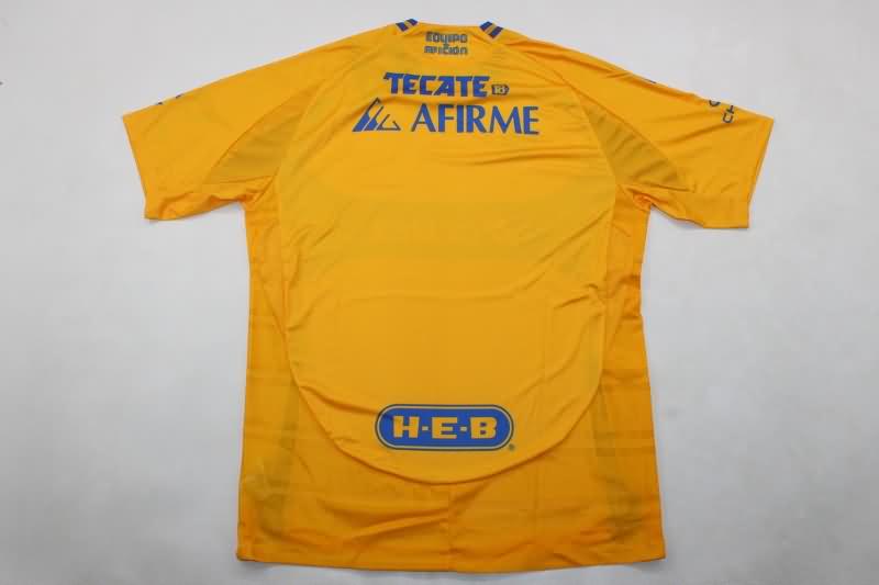 Tigres UANL Soccer Jersey Home (Player) 24/25