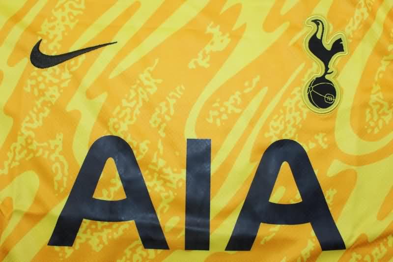 Tottenham Hotspur Soccer Jersey Goalkeeper Yellow Replica 24/25