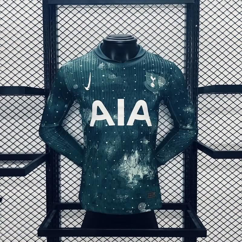 Tottenham Hotspur Soccer Jersey Third Long Sleeve (Player) 24/25