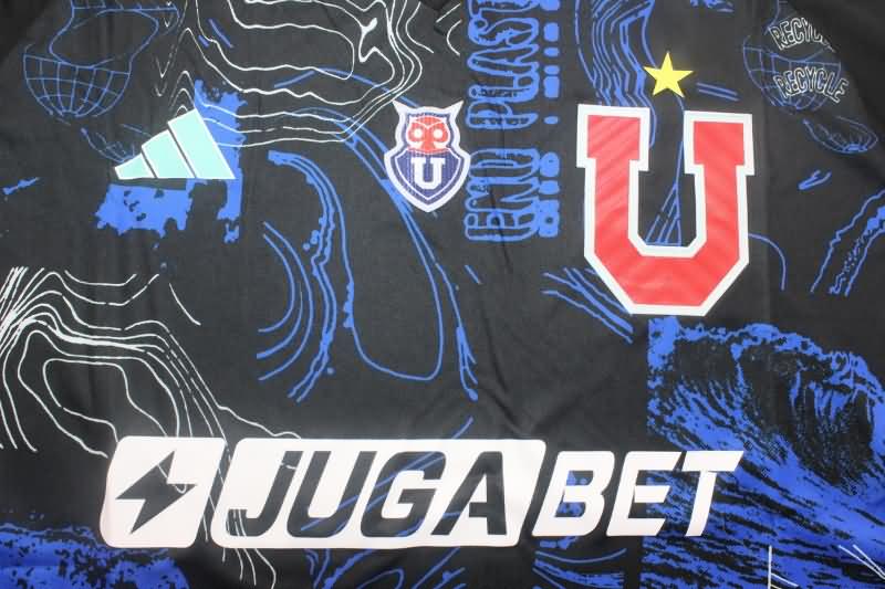 Universidad Chile Soccer Jersey Goalkeeper Black Replica 2024