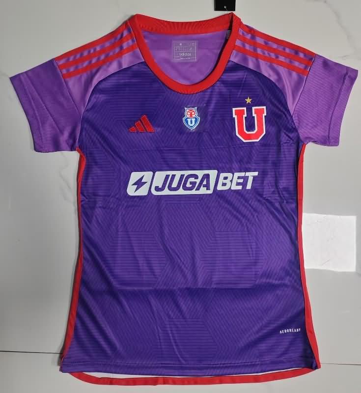 Universidad Chile Soccer Jersey Third Women Replica 2024