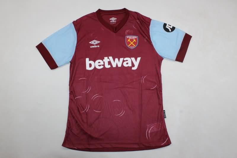 West Ham Soccer Jersey Home (Player) 24/25