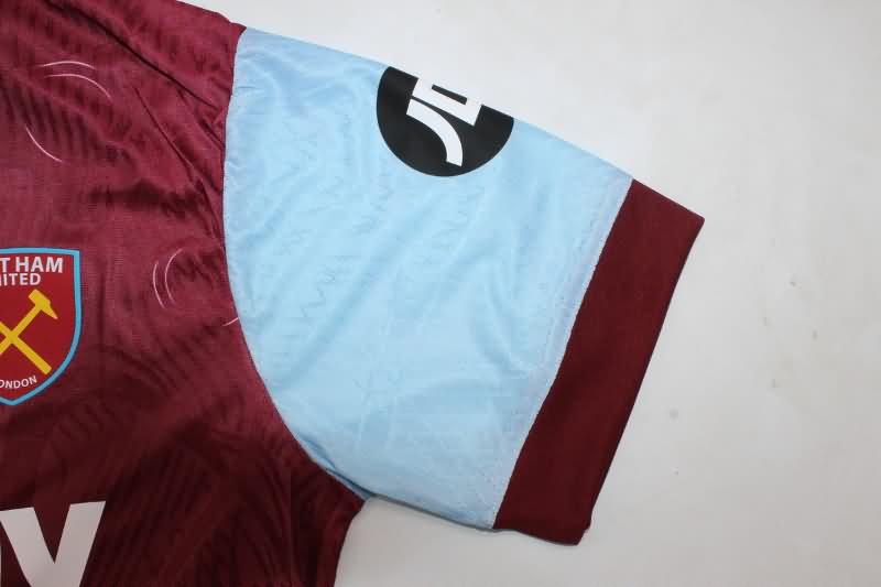 West Ham Soccer Jersey Home (Player) 24/25