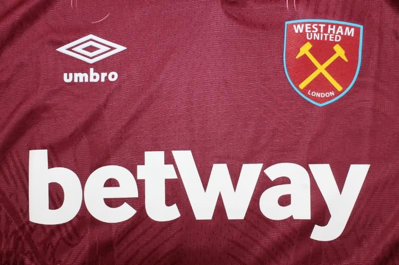 West Ham Soccer Jersey Home (Player) 24/25