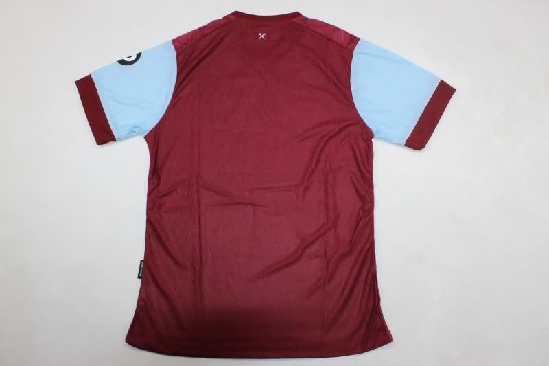 West Ham Soccer Jersey Home (Player) 24/25