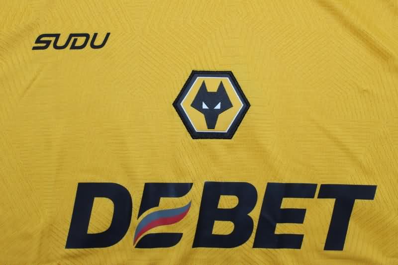 Wolves Soccer Jersey Home Replica 24/25