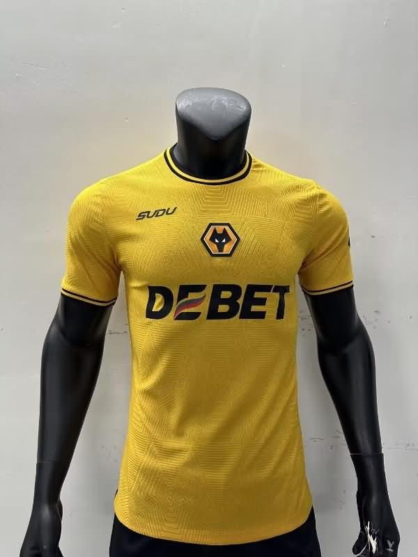 Wolves Soccer Jersey Home (Player) 24/25