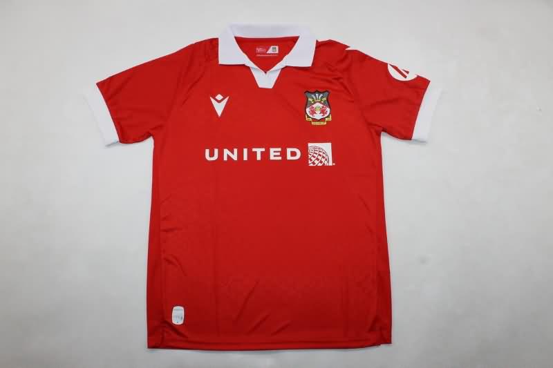 Wrexham Soccer Jersey Home Replica 24/25