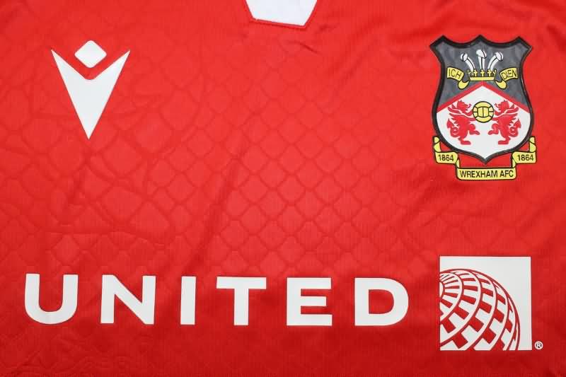 Wrexham Soccer Jersey Home Replica 24/25