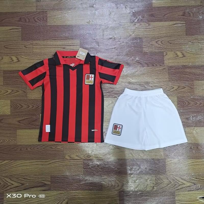 Kids AC Milan Soccer Jersey Anniversary Replica 125th