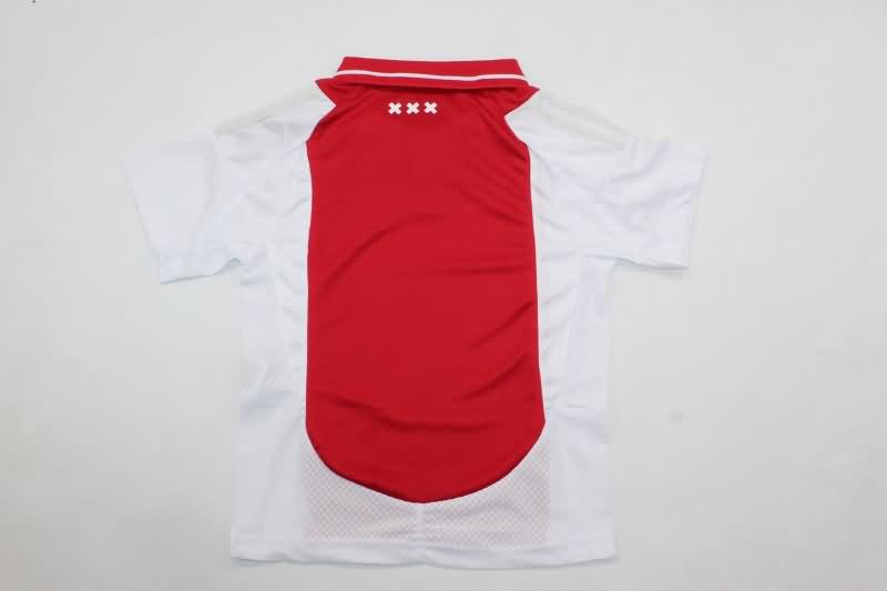 Kids Ajax Soccer Jersey Home Replica 24/25