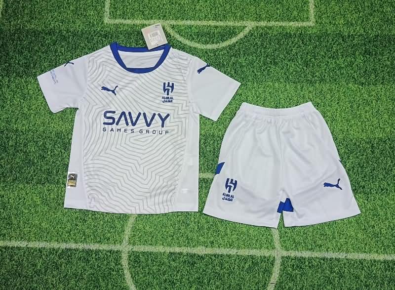 Kids Al Hilal Soccer Jersey Away Replica 24/25