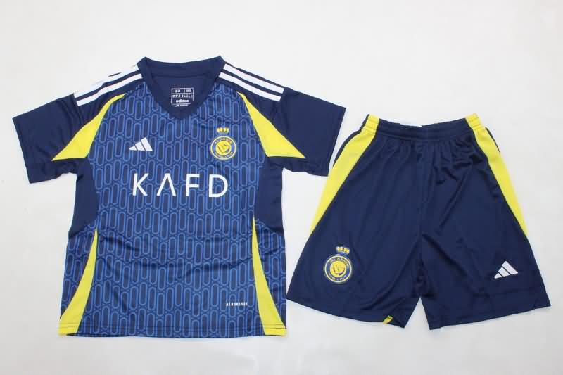 Kids Al Nassr FC Soccer Jersey Away Replica 24/25