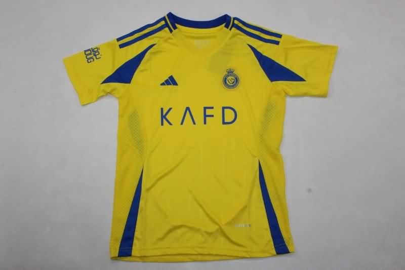 Kids Al Nassr FC Soccer Jersey Home Replica 24/25