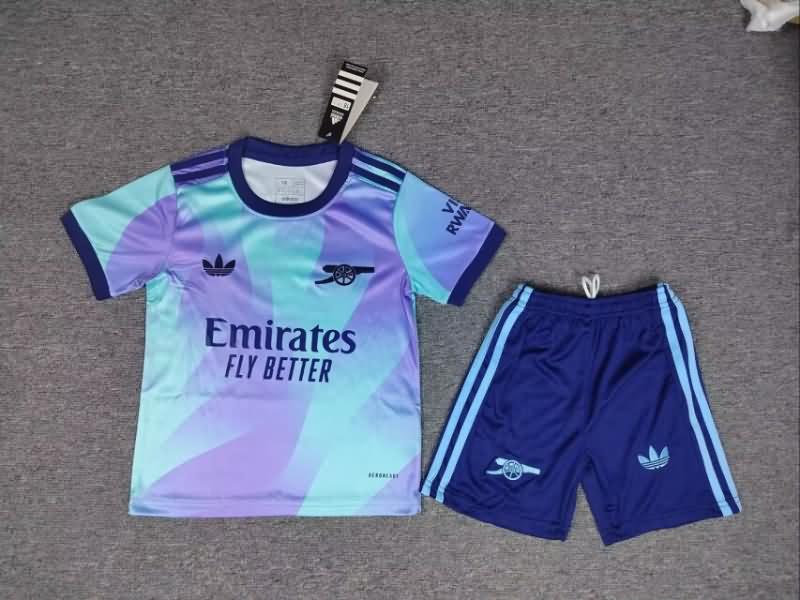 Kids Arsenal Soccer Jersey Third Replica 24/25