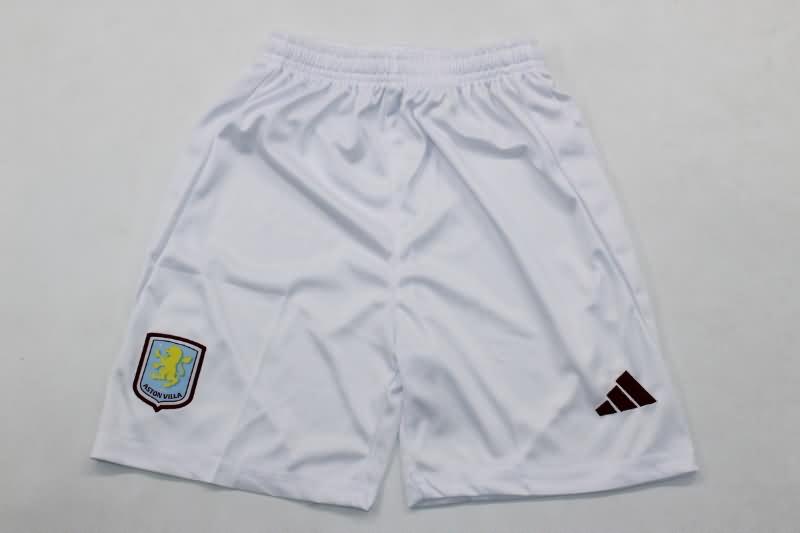 Kids Aston Villa Soccer Jersey Home Replica 24/25