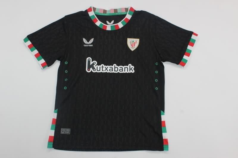 Kids Athletic Bilbao Soccer Jersey Fourth Replica 24/25