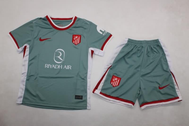 Kids Atletico Madrid Soccer Jersey Away Replica 24/25