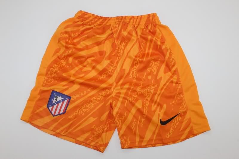 Kids Atletico Madrid Soccer Jersey Goalkeeper Orange Replica 24/25