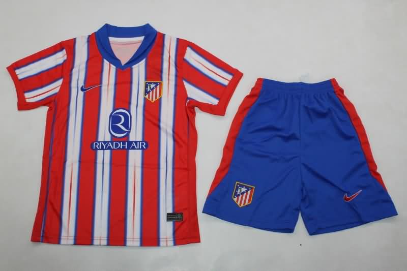 Kids Atletico Madrid Soccer Jersey Home Replica 24/25