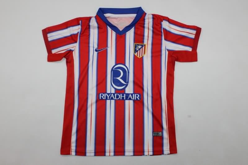 Kids Atletico Madrid Soccer Jersey Home Replica 24/25