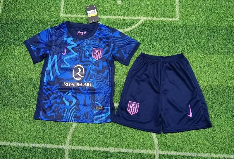 Kids Atletico Madrid Soccer Jersey Third Replica 24/25