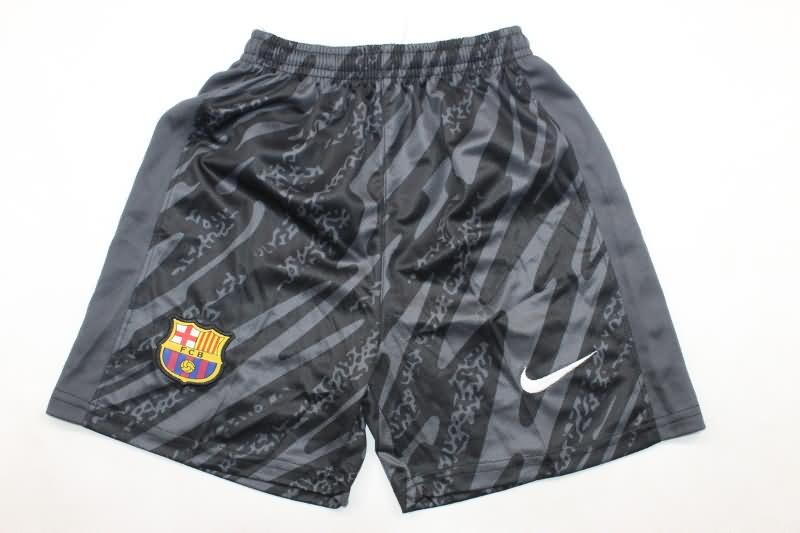 Kids Barcelona Soccer Jersey Goalkeeper Black Replica 24/25